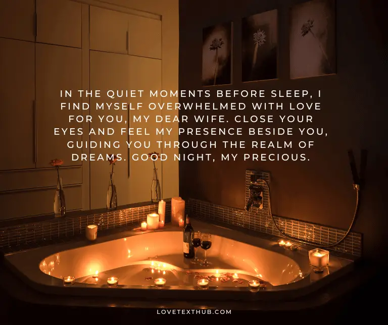 60 Wonderfully Romantic Good Night Love Messages for Couples