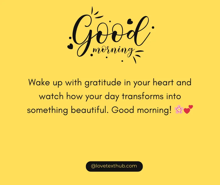 101 Heartfelt Positive Good Morning Messages