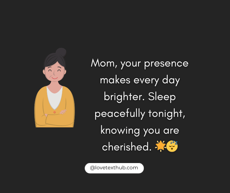 101 Warm Good Night Messages for Mother
