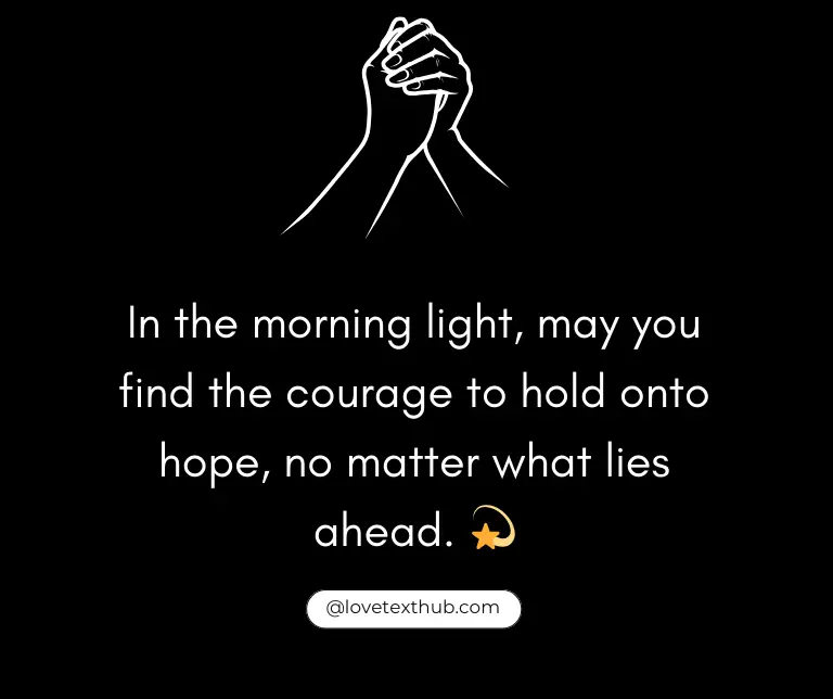 40+ Good Morning Thoughts about Hope