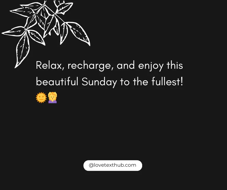 101 Unique Good Sunday Sayings for Her