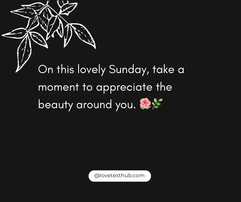 101 Unique Good Sunday Sayings for Her