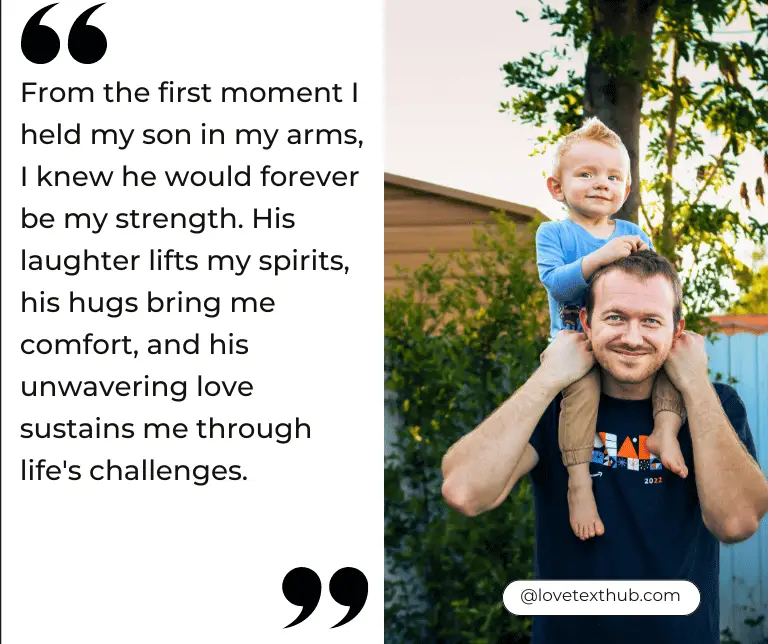 My Son Is My Strength Quotes