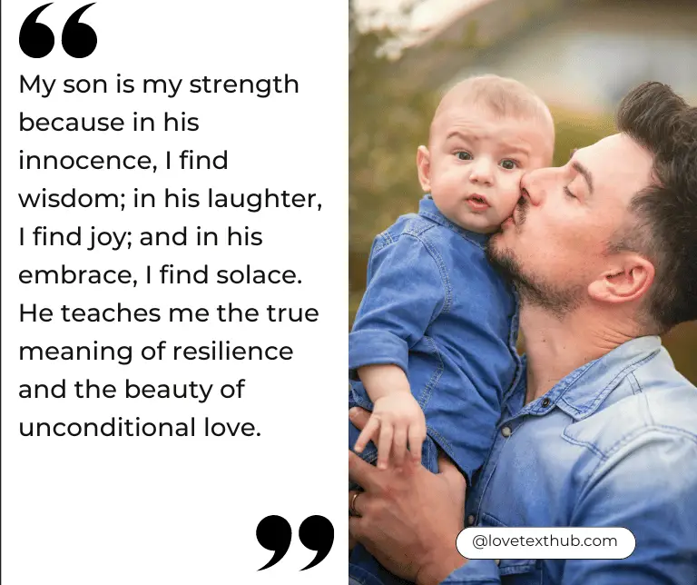 My Son Is My Strength Quotes