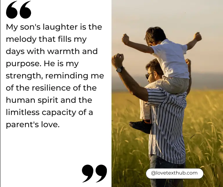 My Son Is My Strength Quotes