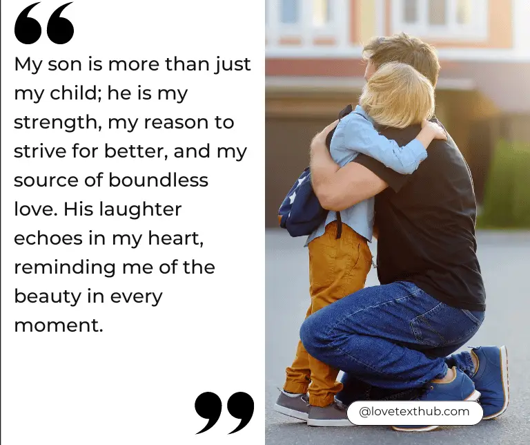 My Son Is My Strength Quotes