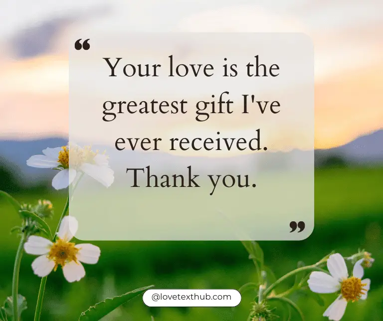 Thank You For Loving Me Quotes