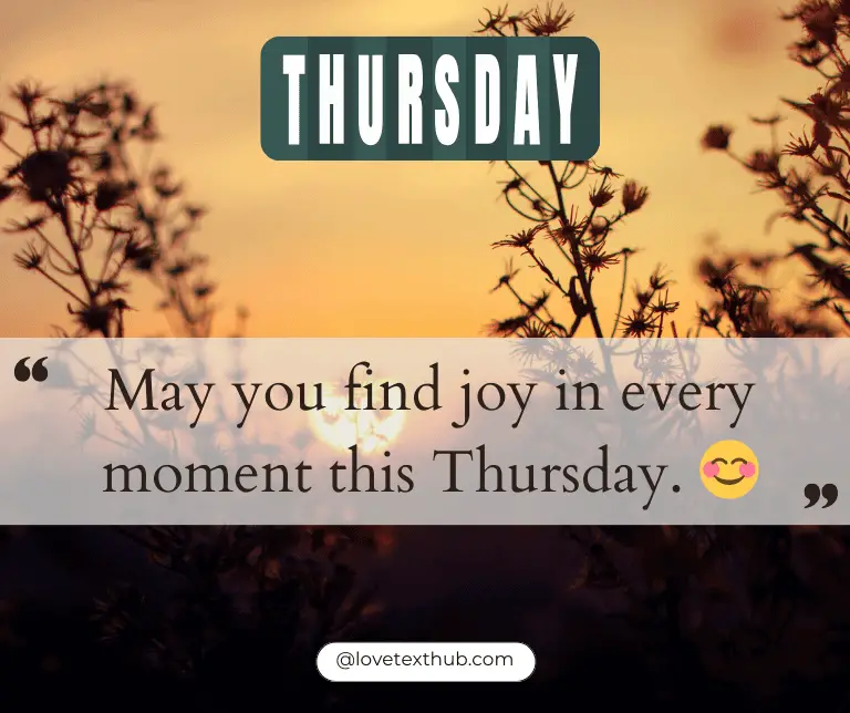 Thursday Morning Blessings For Your Loved Ones